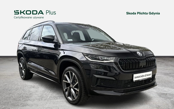 Skoda Kodiaq cena 174900 przebieg: 31288, rok produkcji 2021 z Gdynia małe 781